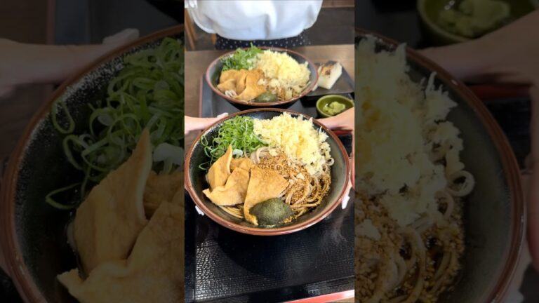 【行列の絶えない極上の冷やしたぬき】 #岐阜グルメ #japanesefood