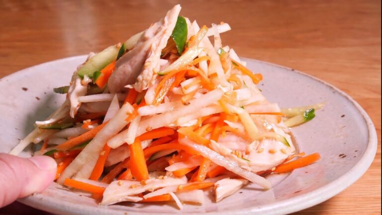 あっさりヘルシー【中華サラダ】これ以上美味しい作り方はない””プロが教える基本””　常備菜