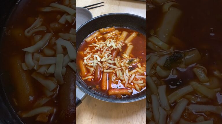 スープトッポギ【コストコ】締めのラーメンまで完璧