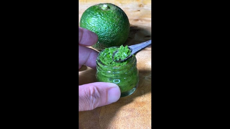柚子胡椒を作ろう #Shorts