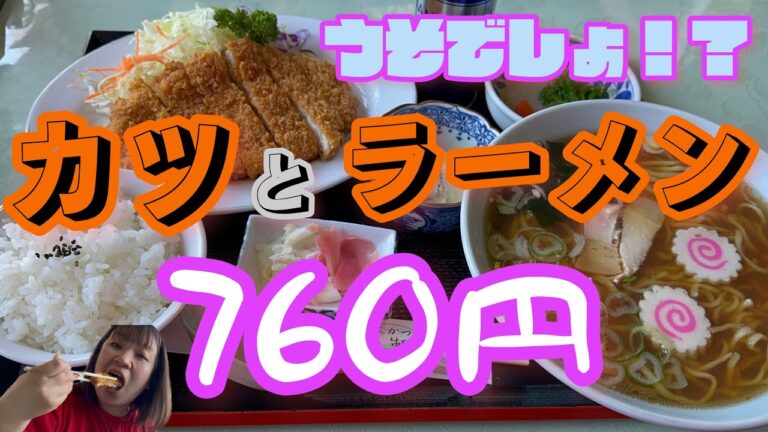 【太田市】柳ヶ瀬💚カツと手打ちラーメンのセットが760円😍👍海鮮丼は900円✨そして米がうますぎる🥹圧巻の値段と圧巻の美味しさに再訪確定😋ワンコインメニューも多数あり🙄お得なランチ☀️