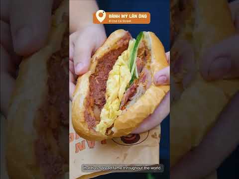 BÁNH MÌ - The SENSATIONAL SANDWICH of Vietnam that EVERYONE MUST TRY | Vietnam Cuisine #shorts