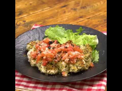トマトソースが絶品！ 鶏のハーブパン粉焼き ｜ moguna[モグナ]