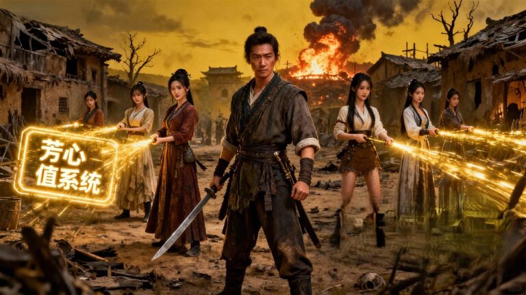 [Multi SUB] ｜穿越到古代灾荒年，他绑定“芳心值系统”！先娶嫂子及双胞胎妹妹，后救美女，用系统抽奖技能打猎，迎娶多位美人！！！#下山追短剧#MiniDrama#精彩大陆短剧