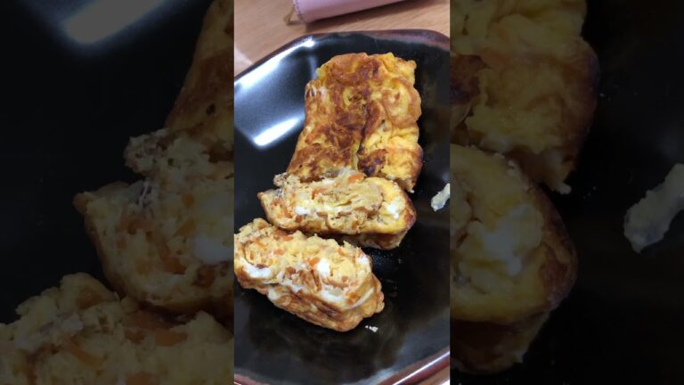 韓国風　卵焼き