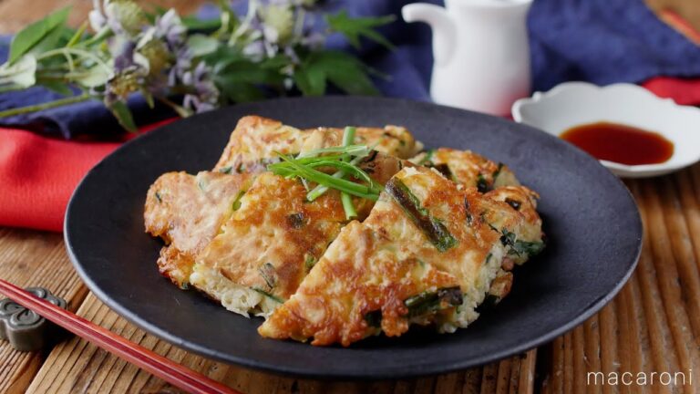 【切り干し大根チヂミ】カリカリもっちり！ボリュームたっぷり♪