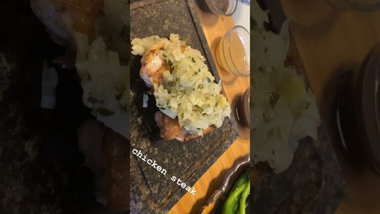 激うま！？お家でサイゼリア風チキンステーキ　#ホームメイド　#homemade #food #chicken #steak #チキンステーキ #サイゼリヤ #TikTok