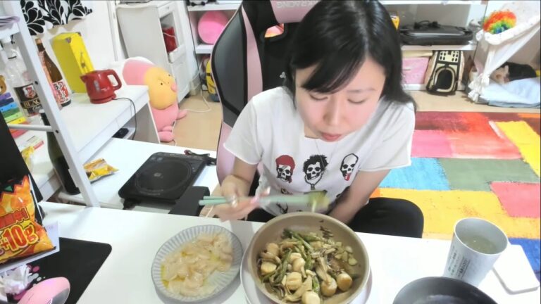 【ももなな】　ホタテとアスパラガスのバター焼き　2020年04月30日