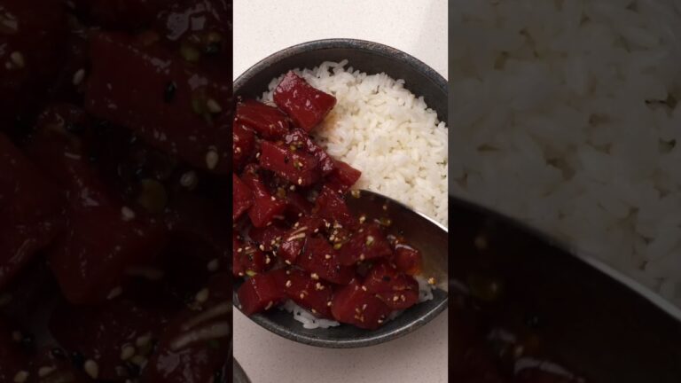 Weeknight Tuna Poke 🎏🐟