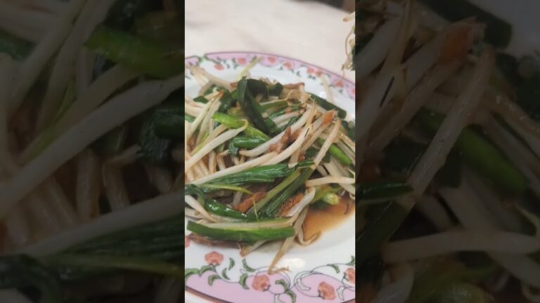 王将　ニラレバ炒め