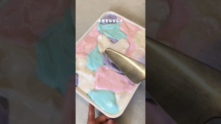 【ふあふあ】ゆめかわマシュマロの作り方 ☁️ #shorts