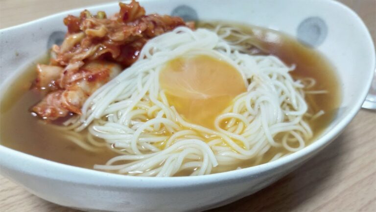 【作って飲んで食べる】冷麺風そうめん