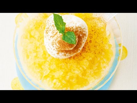 オレンジのグラニテ