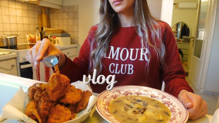 A Full Day of Cozy Cooking 🍲 | Mushrooms That Taste Like Schnitzel 🤯