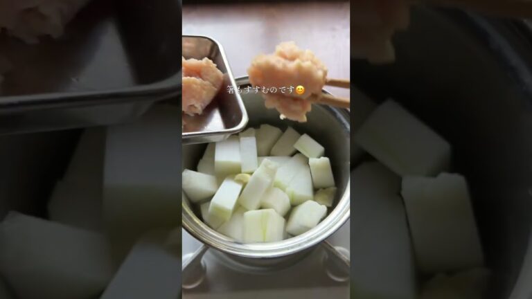 やさしくだけじゃない　冬瓜のそぼろ煮　秘密はアレとアレ