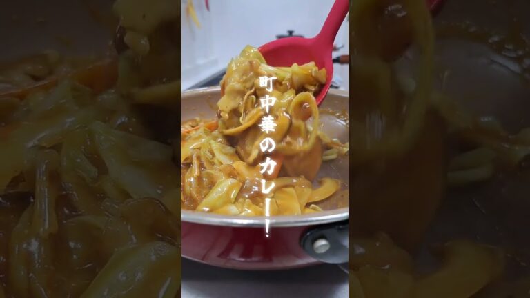 皿うどんにちょいたし！俺の皿うどん【中華カレー味】！