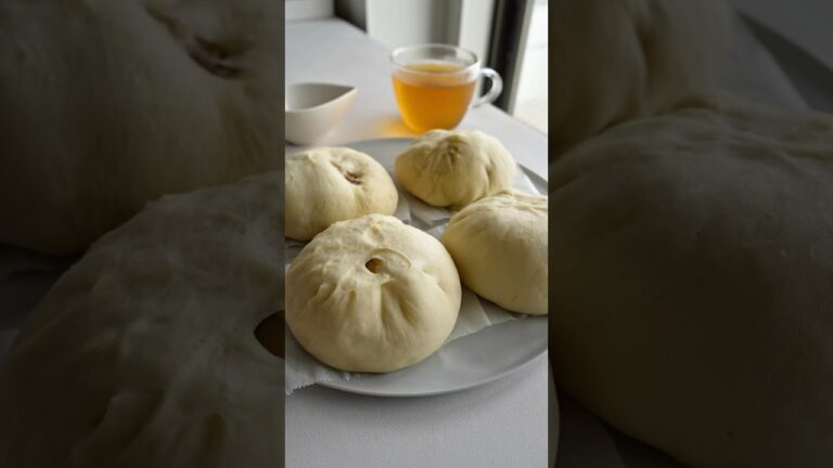 お家で肉まん作った結果🐷ww #shorts