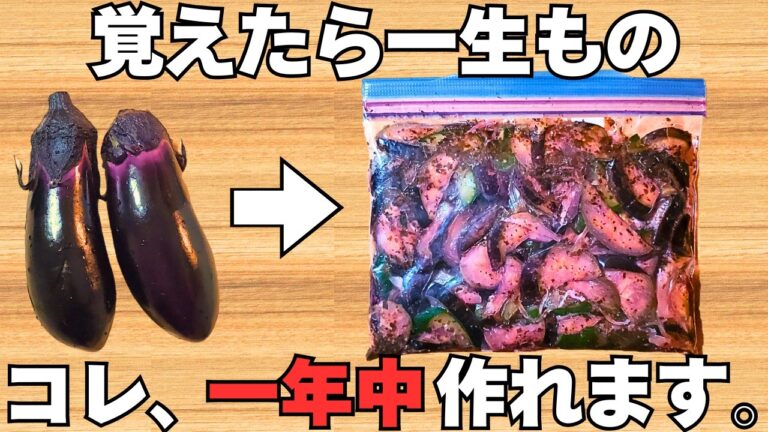 【1日で完成！】切って漬けるだけ！「しば漬け」ご飯が止まりません♪即席で超簡単！【なすときゅうりの柴漬け/作り置き/即席しば漬け/夏野菜漬け】