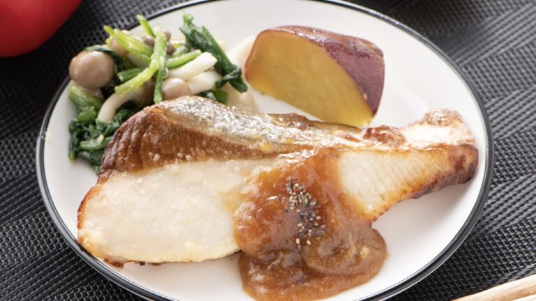 ガリバタ醤油でガツンとくらう 麹でしっとりブリのムニエル 【一期一会を楽しもう！旬をすぐに】