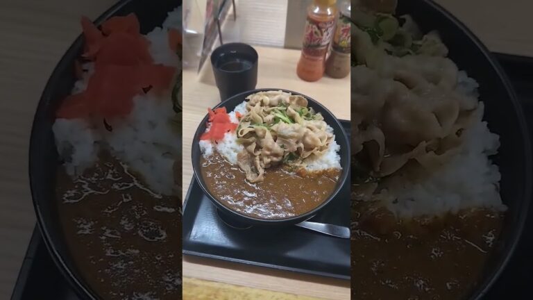 伝説のすた丼屋でスタミナカレーの無料飯増しを食べました