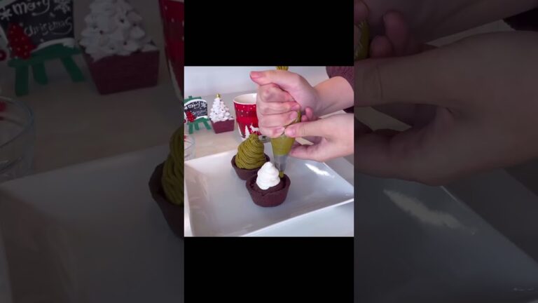 かわいすぎるクリスマスケーキが爆誕しました🎅🏻🎄#vlog #ケーキ #スイーツ #クリスマス #お菓子作り