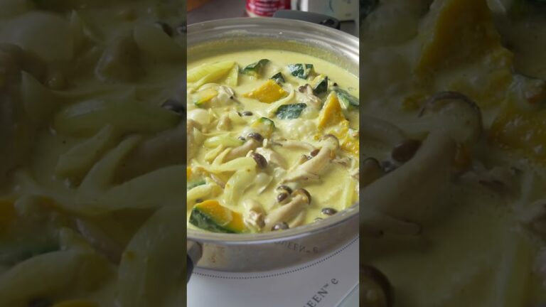 かぼちゃカレーシチュー