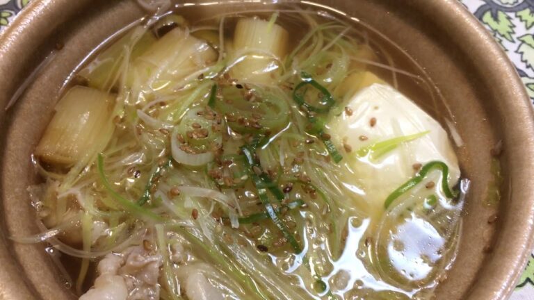 セブンイレブンのネギ鍋を食べてみました〜♪