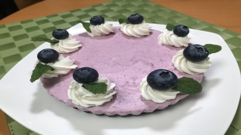 ブルーベリーレアチーズケーキ 2020.4.29放送