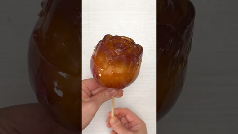 世界一美しいりんご飴🍎白砂糖なし