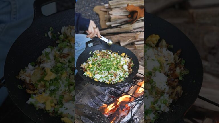 餃子チャーハン（レシピは説明欄に記載）