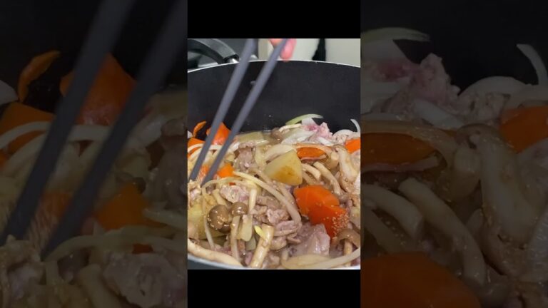 肉じゃがとカレー #社会人 #料理 #自炊記録 #vlog #一人暮らし