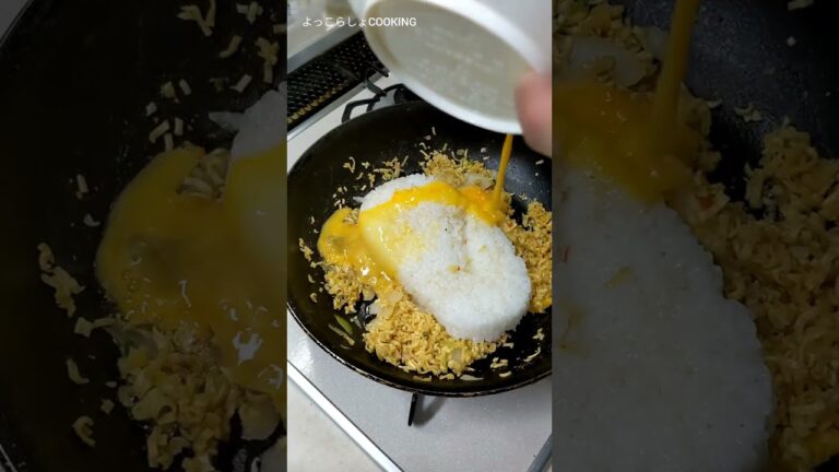 シーフードヌードルの炒飯の作り方で１番簡単に作れる方法がこれです！
