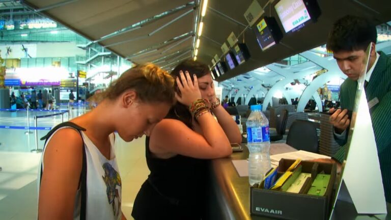 Bangkok Airport - Thailand is a place where holiday dreams and disasters meet...
