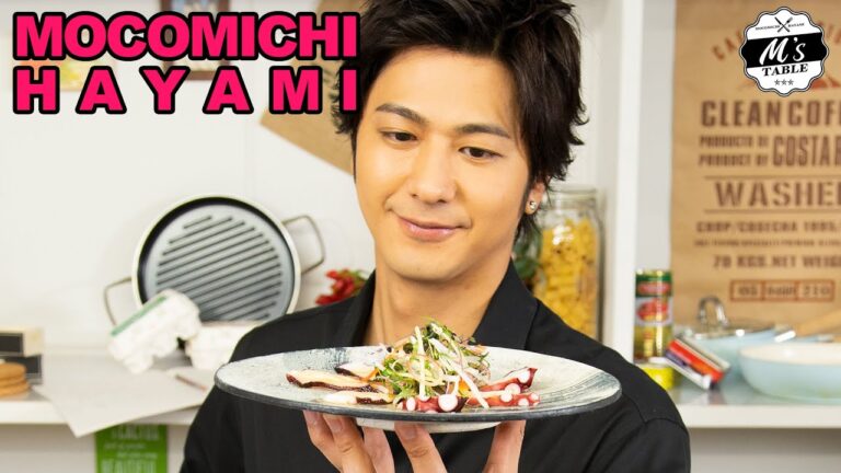 #37 タコの和風カルパッチョ〜Octopus carpaccio Japanese style〜