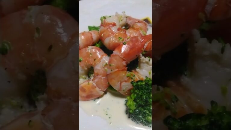 海老とブロッコリーのサラダ