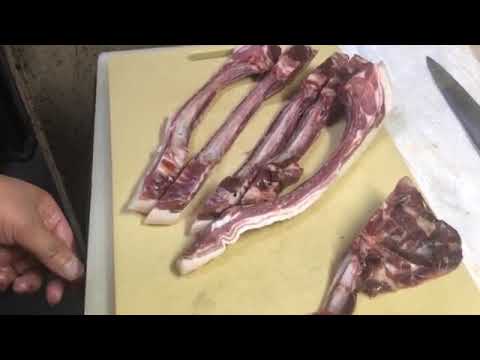 鹿のスペアリブが届きました