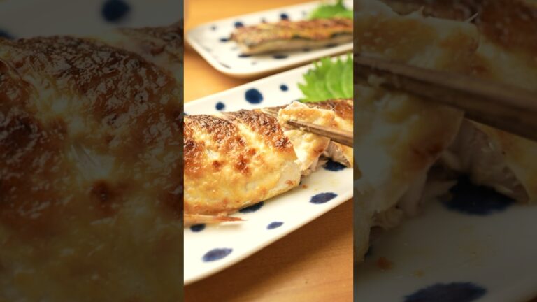 簡単なのに旨すぎてびっくりする『鯖の味噌マヨ焼き』