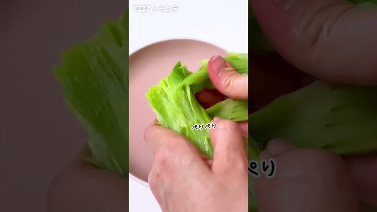 必見！ ブロッコリーの茎これやって　#Shorts