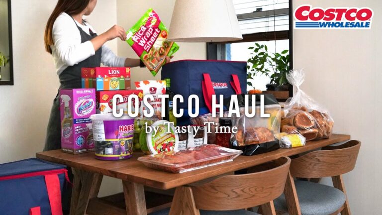 コストコ購入品と朝昼晩ごはん／大容量の生エビを美味しく食べる6つのレシピ🦐