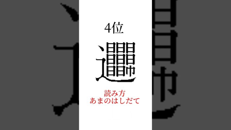 難しい漢字 #shorts