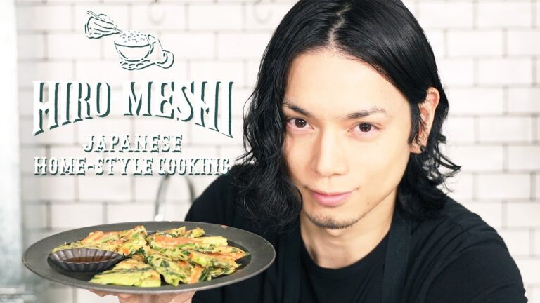 #22 How To Cook “GLUTEN-FREE KOREAN PANCAKE WITH FULL OF VEGGIES” / Hiro Mizushima（水嶋ヒロ）
