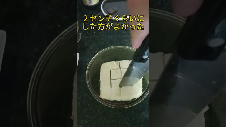 【減量飯】おつまみ豆腐　#shorts