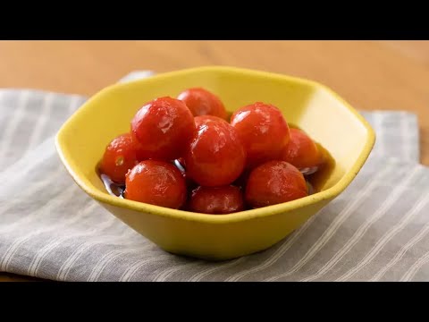 ミニトマトの簡単おひたし