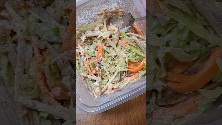 和風ごぼうサラダ作ってみた。#shorts #簡単レシピ