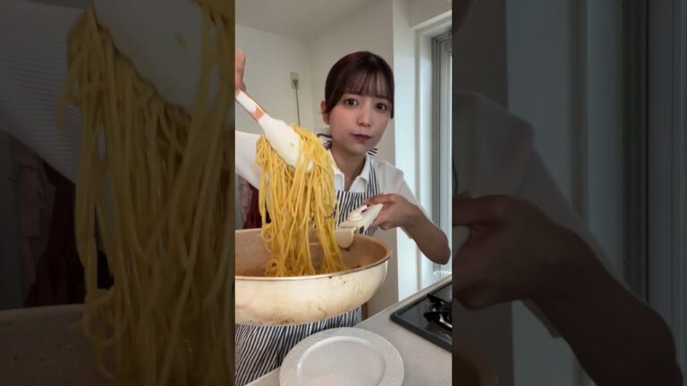 毎日食べたい！納豆の和風ペペロンチーノ🌶