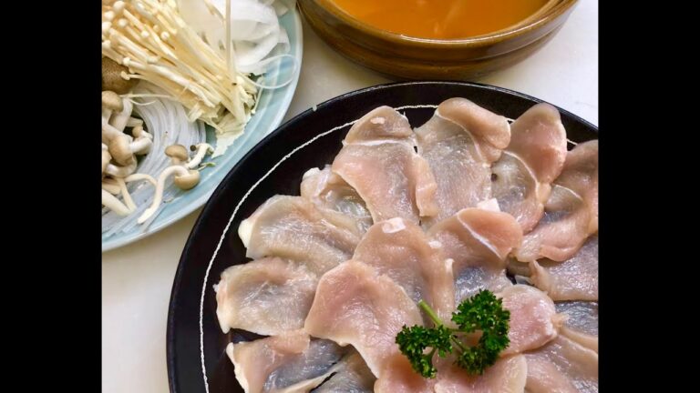 【プロ直伝】 鶏むね肉でも満足のヘルシーしゃぶしゃぶの作り方