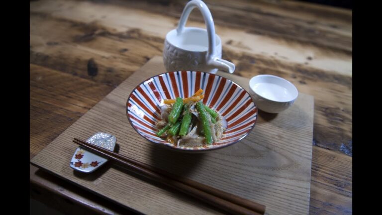 時間をかけて味を染みこませます！いんげんと舞茸の胡麻和え ｜和食のレシピ集