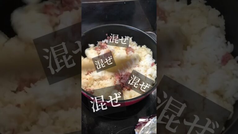 余ったご飯でチャーハンを作るよ