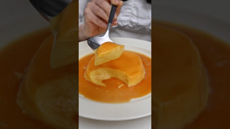 もうプリン買えない…世界一簡単なレンチンプルプルプリン🍮