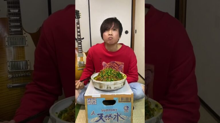 焼きそば1.5kg。 #大食い #大丈夫 #shorts